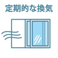定期的な換気
